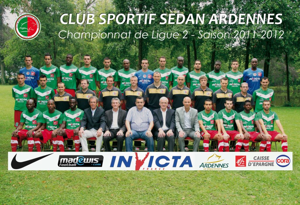 The CSSA squad in Ligue 2 for the 2011 - 2012 season