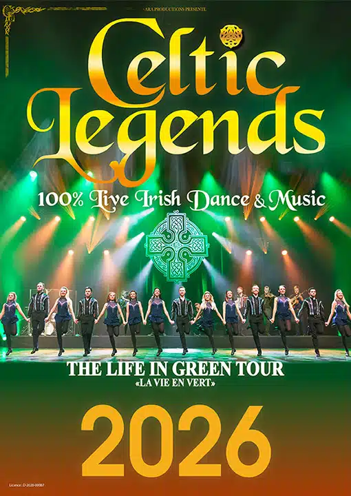 du nouveau spectacle de Celtic Legends : The Life in Green tour