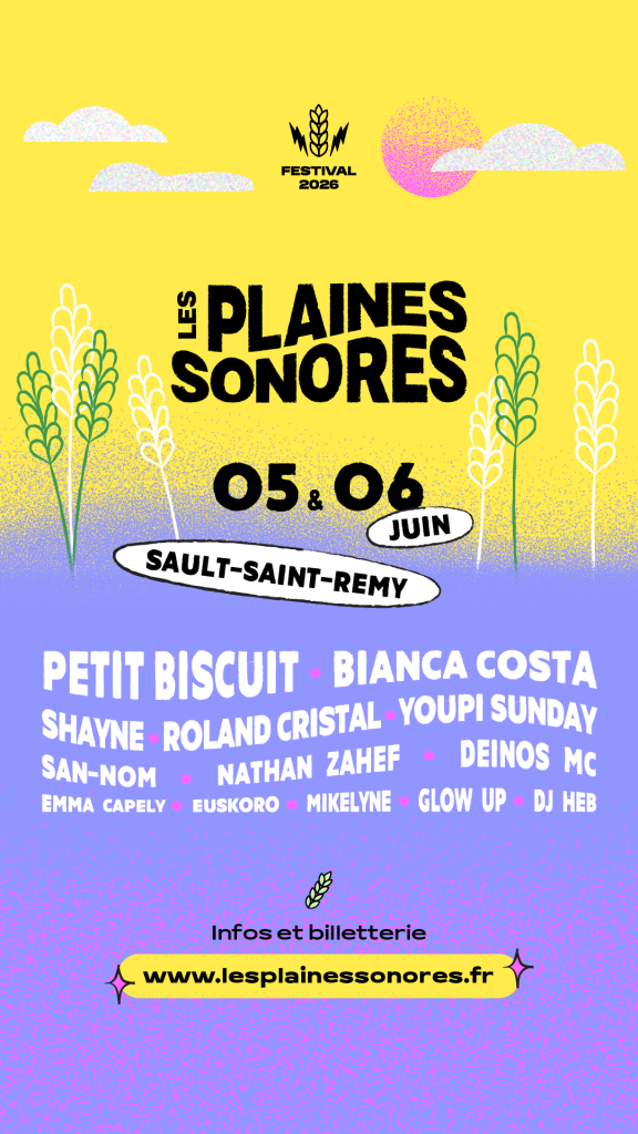 Locandina del festival Les Plaines Sonores 2026