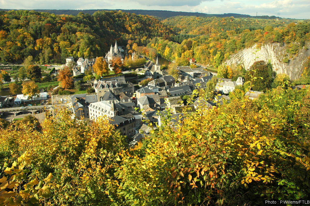 L'automne à Durbuy en Ardenne luxembourgeoises